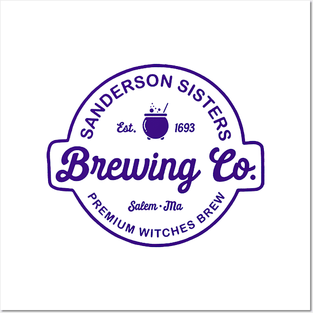 Sanderson Sisters Brewing Co. Wall Art by madnem